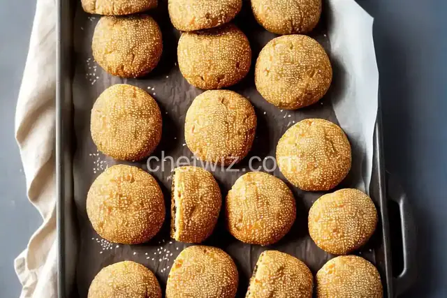 Sesame Date Rolls