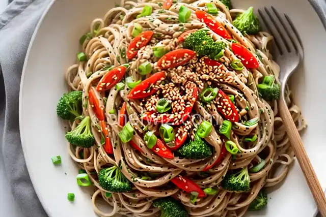 Sesame Noodle Salad
