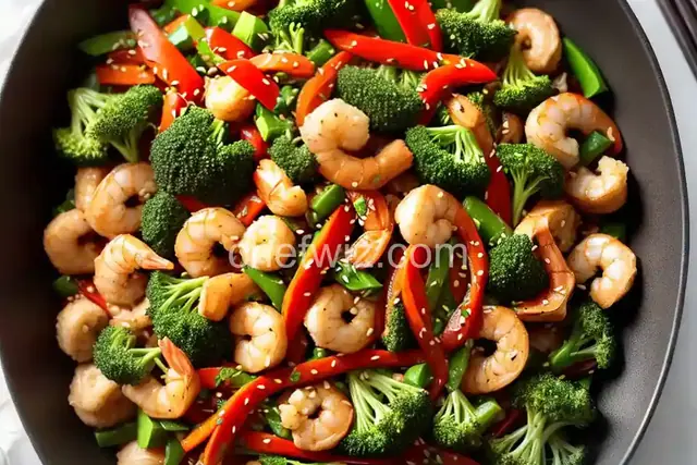 Sesame Shrimp Stir-Fry