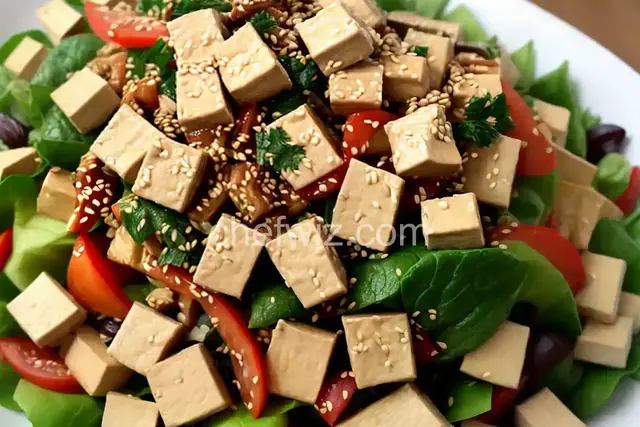 Sesame Tofu Salad