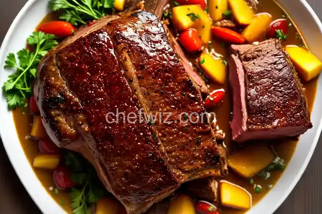 Seven-Hour Braised Leg of Lamb