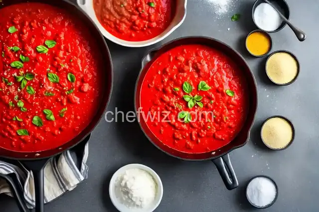 Seven-Ingredient Tomato Sauce
