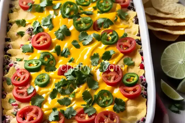Seven Layer Tex Mex Dip