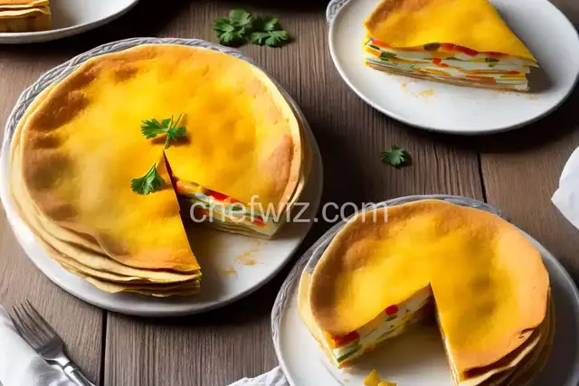 Seven Layer Tortilla Pie