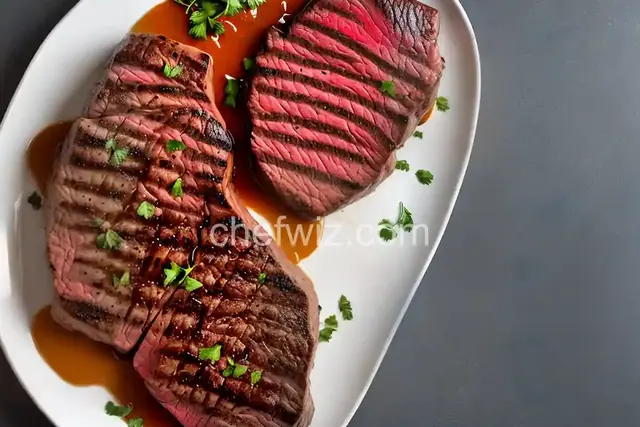 Sexy Time Steak (courtesy of the 4 hour chef)