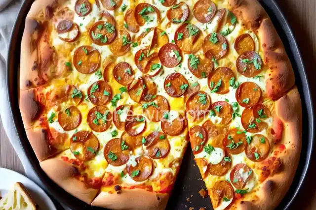 Sfincione (Sicilian New Years Pizza with Bread Crumbs, Onions, and Caciocavallo) Recipe