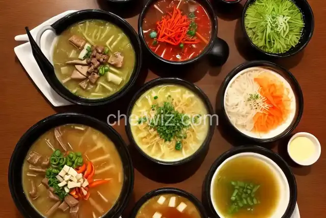 Shabu Shabu with Dipping Sauces