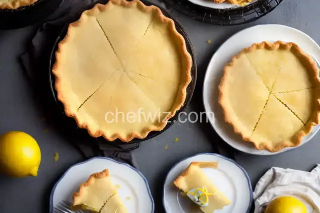 Shaker Lemon Pie Recipe