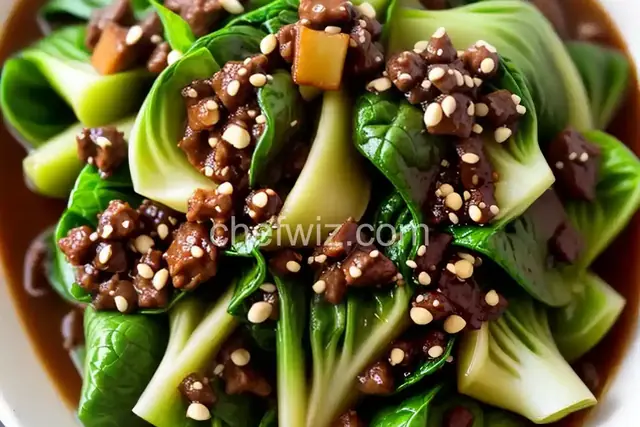 Shanghai Baby Bok Choy With Black Bean Sauce Recipe