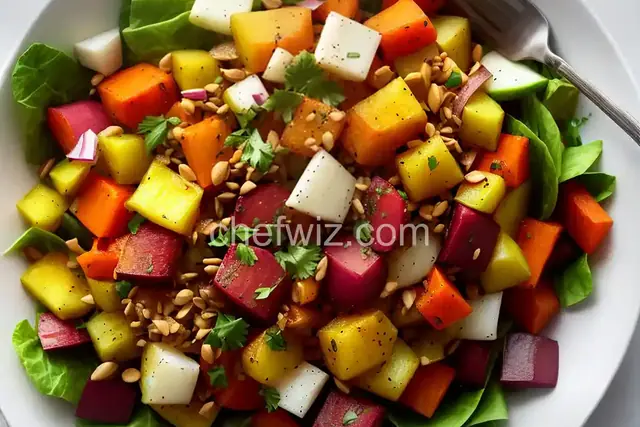 Shaved Root Vegetable Salad