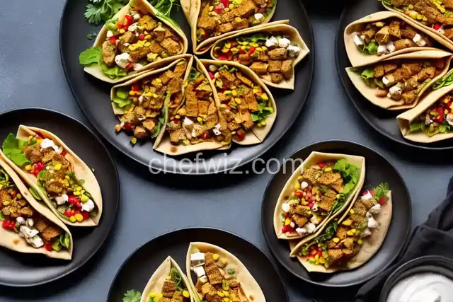 Shawarma-Spiced Tofu Pita Wraps