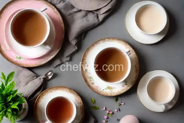 Sheer chai pink tea