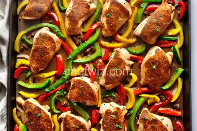 Sheet-Pan Chicken Fajitas Recipe