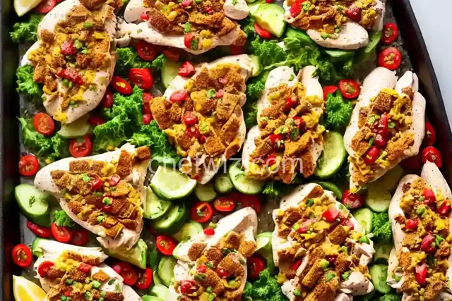 Sheet Pan Chicken Shawarma