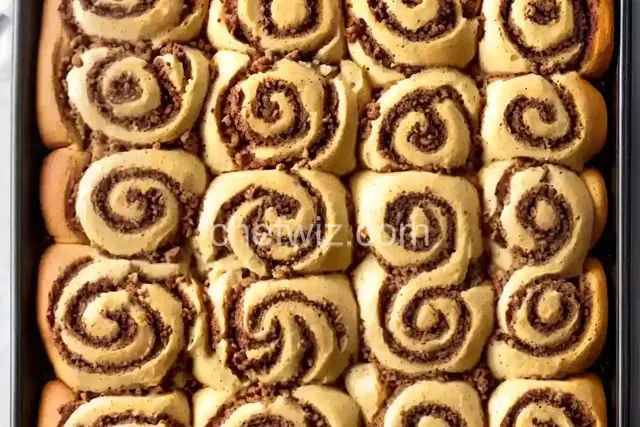 Sheet Pan Cinnamon Rolls