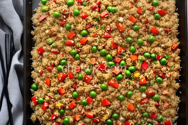 Sheet Pan Fried Rice