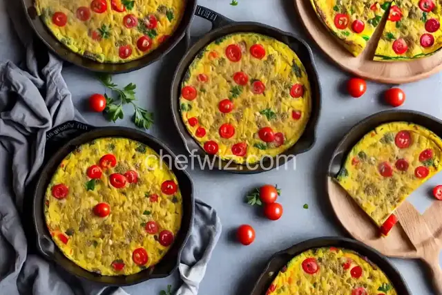 Sheet Pan Mediterranean Frittata