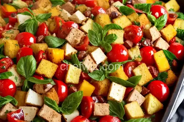Sheet-Pan Panzanella