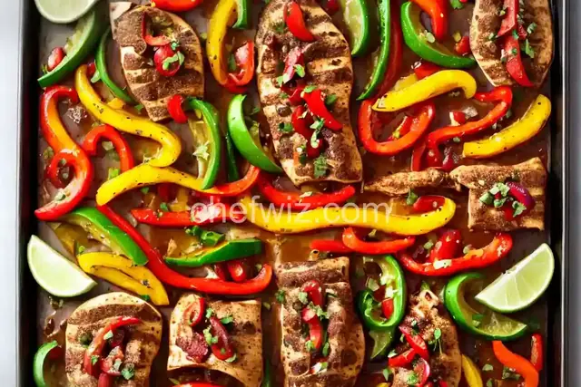 Sheet Pan Party Fajitas