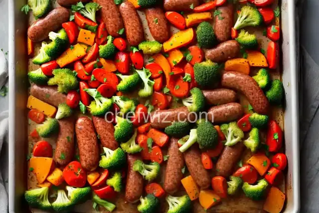 Sheet Pan Sausage & Vegetables