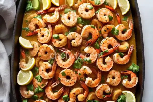 Sheet Pan Shrimp Scampi