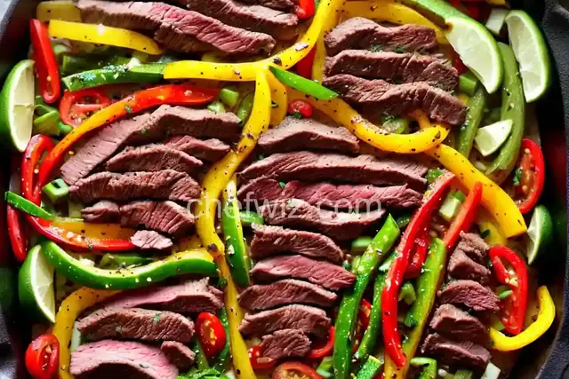 Sheet-Pan Skirt Steak Fajitas Recipe