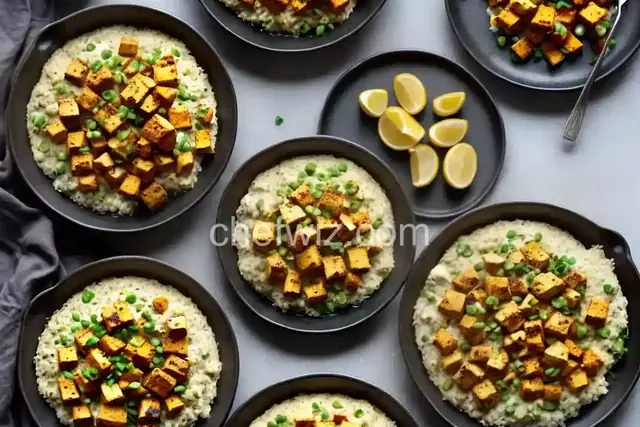 Sheet-Pan Spiced Cauliflower and Tofu With Ginger Yogurt Recipe