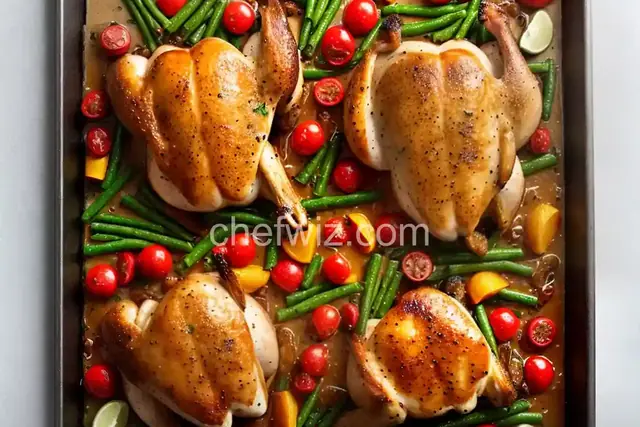Sheet Pan Spring Chicken Dinner
