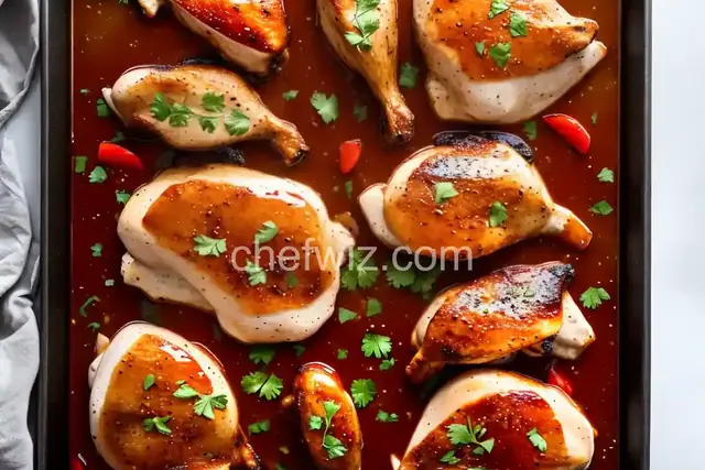 Sheet Pan Vinegar Chicken