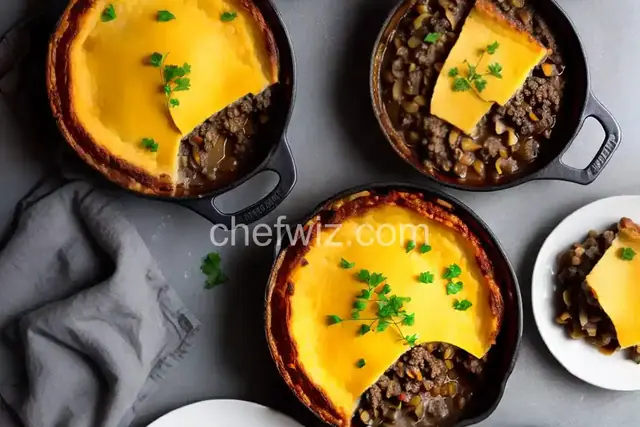 Shepherd's Pie with Mushroom Onion Gravy