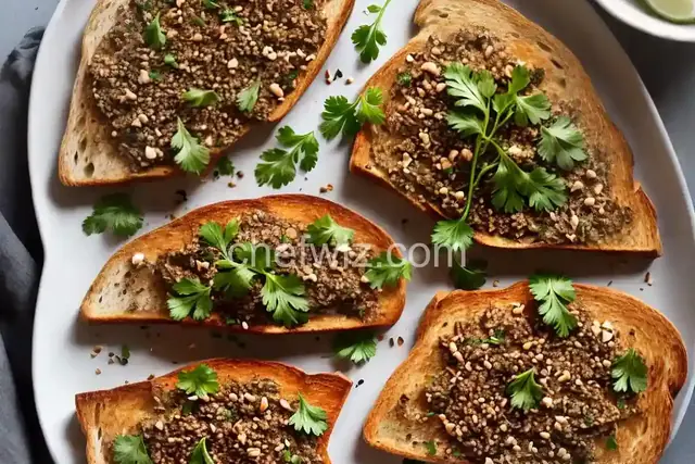 Sherried Sardine Toast