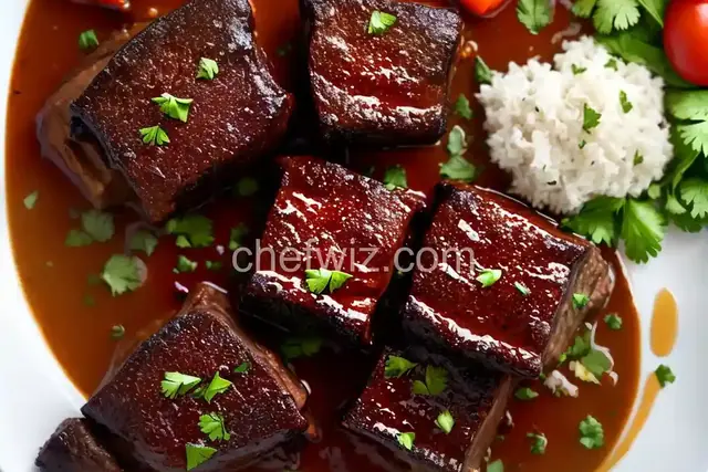 Sherry Braised Beef Short Ribs