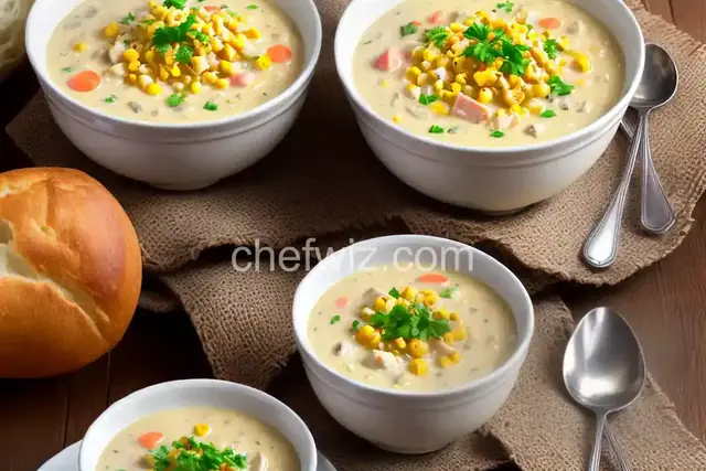 Sheryl's Corn and Crab Chowder