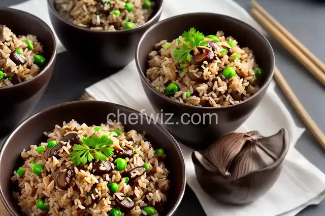 Shiitake Mushroom Brown Rice