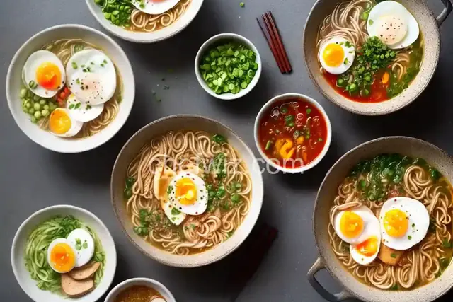 Shin Ramen with Poached Egg