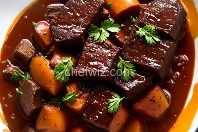 Short Rib Bourguignonne