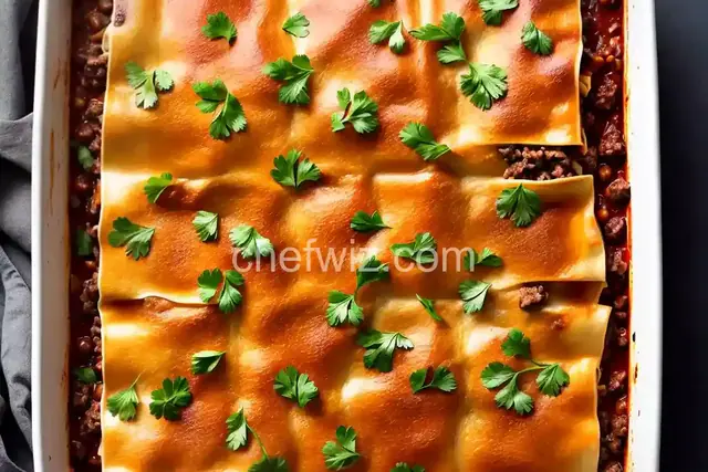 Short Rib Lasagna