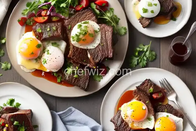 Short Ribs Eggs Benny