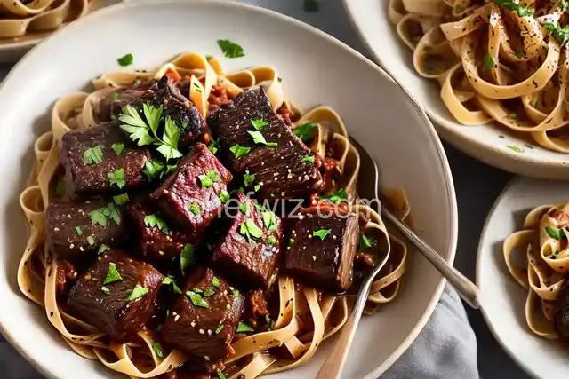 Short Ribs with Tagliatelle