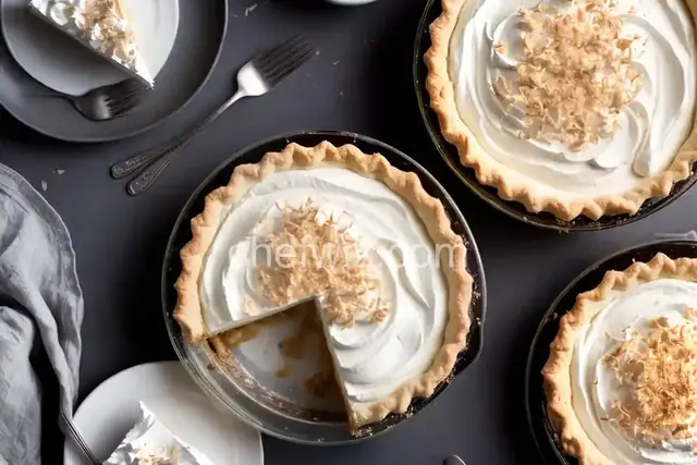 Shortcut Coconut Cream Pie