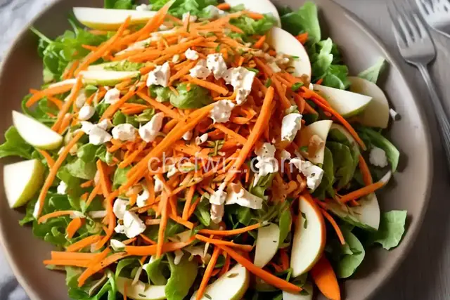 Shredded Apple Carrot Salad