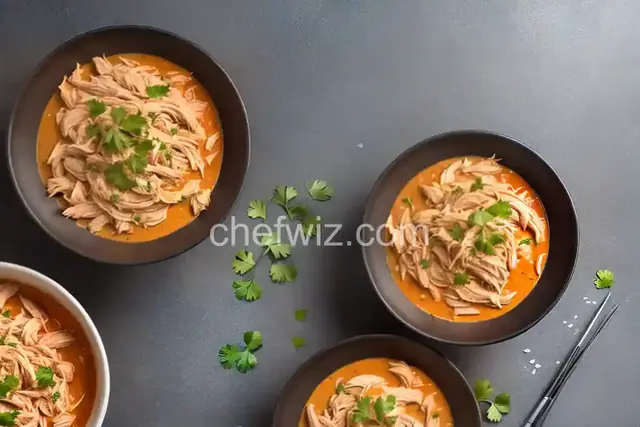 Shredded chicken sauce