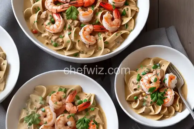 Shrimp & Scallop Stroganoff