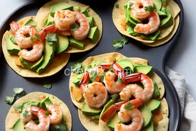 Shrimp-Avocado Tostadas