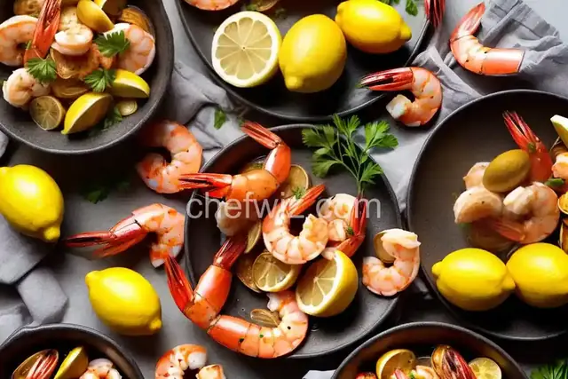 Shrimp Boil with Clams and Lemon