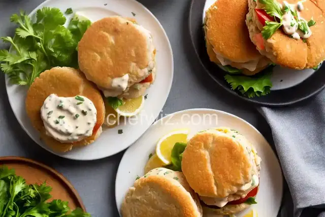 Shrimp Burgers with Old Bay Mayo