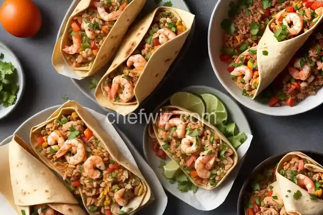 Shrimp Burritos