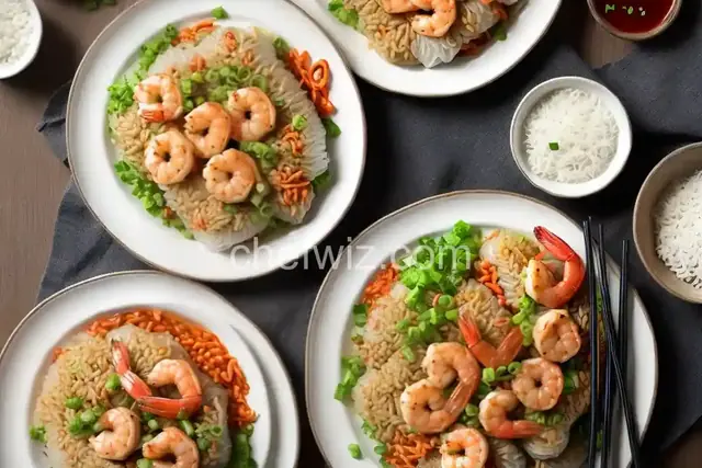 Shrimp Cheung Fun (Rice Rolls)