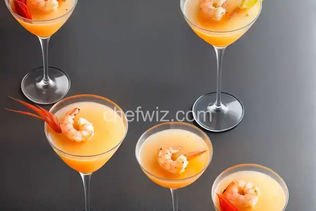 Shrimp Cocktail with Horseradish Cocktail Sauce
