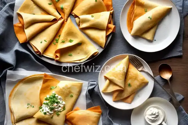 Shrimp Crêpes